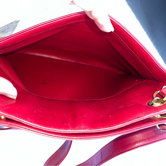 ❤️ Authentic Chanel Triple C Tote double chain shoulder Bag - Picture 12 of 16